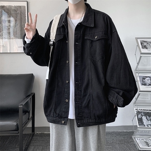 牛仔夹克男大码牛仔外套男茄克 NJ77277-P60图片