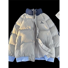 1506-1/MB5341/P64美式三条杠棉服男冬季加厚保暖棉衣外套情侣款，男装棉衣，星座1506-1