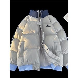 1506-1/MB5341/P64美式三条杠棉服男冬季加厚保暖棉衣外套情侣款图片