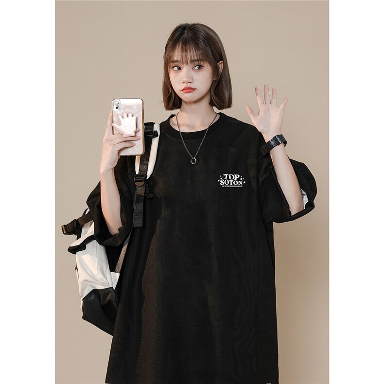 2025夏季新款简约字母休闲运动风中性短袖套装TZ44/P75控99，男装T恤，电商A148-1