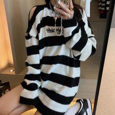 Mm6条纹毛衣，女装针织衫/毛衣，XTZ style