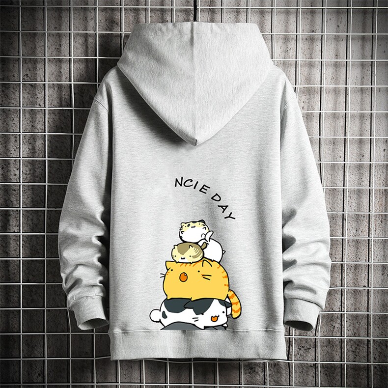KS21090-P38加绒款-P43连帽开衫卫衣男运动外套大码班服网格,男装卫衣,电商A040A