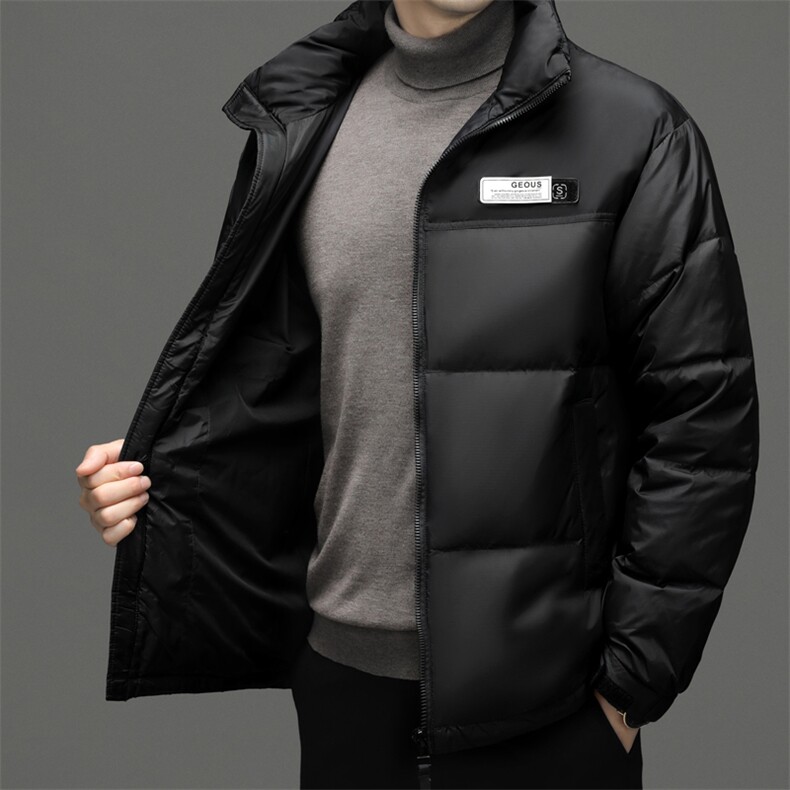 SQY28828秋冬新款2023年男士休闲羽绒服加厚保暖夹克外套P260,男装羽绒服,电商B360