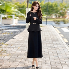 高级感优雅气质小香风套装2026年春季新款气质显瘦减龄短裙两件套，女装套装/套裙，意芙