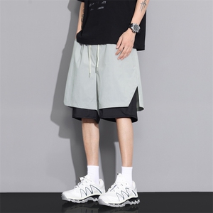 现货 夏季工装短裤男ins潮牌休闲百搭潮流痞帅五分裤D02517-P43图片