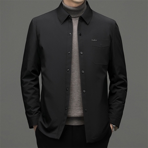 DF6870钱塘2020-2商务休闲简约百搭翻领中年男士羽绒服P230图片