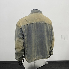 美式高阶痞帅外套复古做旧宽松情侣夹克J3188677特批65，男装夹克，电商A247