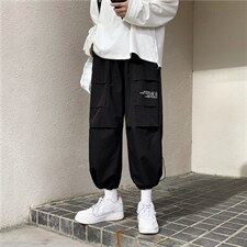 现货机能风束脚工装裤男宽松青年运动休闲长裤韩版潮流GK219-P30,男装休闲裤,星座1008-1