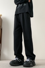 现货主推款加大码直筒垂感纯色西裤S-3XL310A-2BK315P45控68，男装西裤，星座310A-2