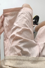 夏季新款皱感斜拼接打褶山本短裤大码M~4XLXZ604-DK210-P25控39，男装牛仔裤，星座604