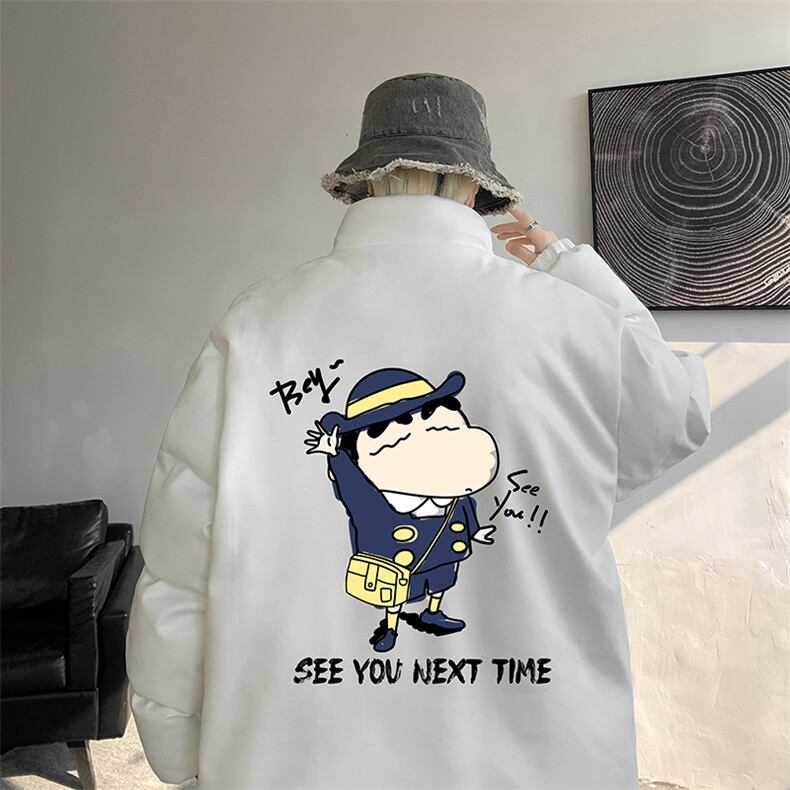 麂皮绒棉衣男大码立领棉袄子男羽绒棉服JM87240-P110图片