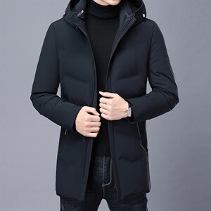 冬新款脱卸帽羽绒服中长款爸爸冬装休闲外套中年男SFT92998-P320,男装羽绒服,电商B212（原钱塘6029）