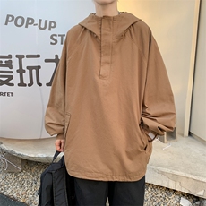 潮机能风冲锋衣男款潮牌外套春秋户外登山连帽夹克WY039-P45，男装卫衣，星座308B-1
