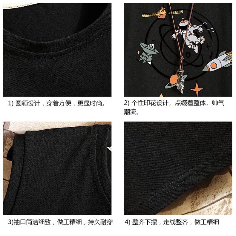 BX25142-P20港风运动汗背心男大码汗衫男无袖T恤男砖墙挂拍,男装T恤,电商A040A