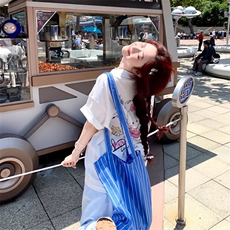 T577-P25可爱卡通Kitty女孩印花纯棉短袖初高中学生宽松上衣，男装T恤，星座617A-2