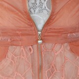 时尚轻薄防晒衣女夏季新款蕾丝拼接长袖外套百搭显瘦防紫外线开衫，女装防晒衣，凯瑟曼