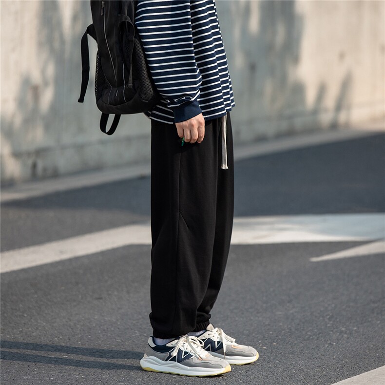 抖音直播得物2025秋冬Cityboy新品纯色运动裤卫裤K003P50,男装休闲裤,电商042