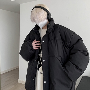 美式高街大口袋立领棉衣外套面包服 109特P95图片