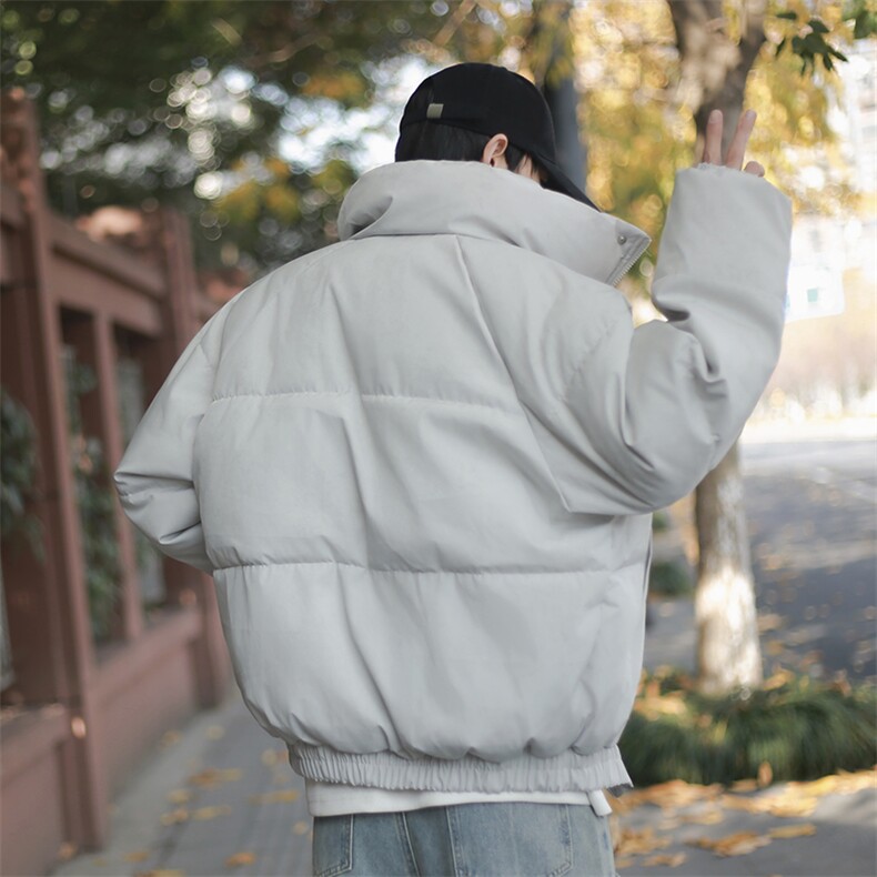图脏脏服冬季短款棉衣外套立领宽松面包服MY60/P85/118,男装棉衣,星座1412-2