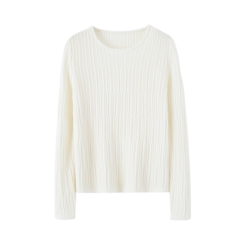 横织一字领套头衫2024年秋冬新款修身百搭短款羊绒衫，女装羊绒衫，启东羊绒