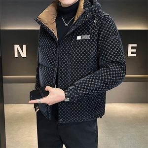 标50绒已备货 冬季连帽字母皮羽绒服男外套8873-P215 控券后288图片