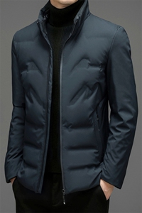 秋冬羽绒服男2024新款青中年男士冬季外套短款图片