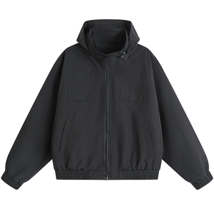 JK009平铺白底春季工装美式游骑兵夹克聚酯纤维(M-5XL)TP55