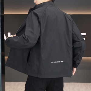 现货主推男士立领潮流加棉加厚休闲夹克外套上衣189P85图片