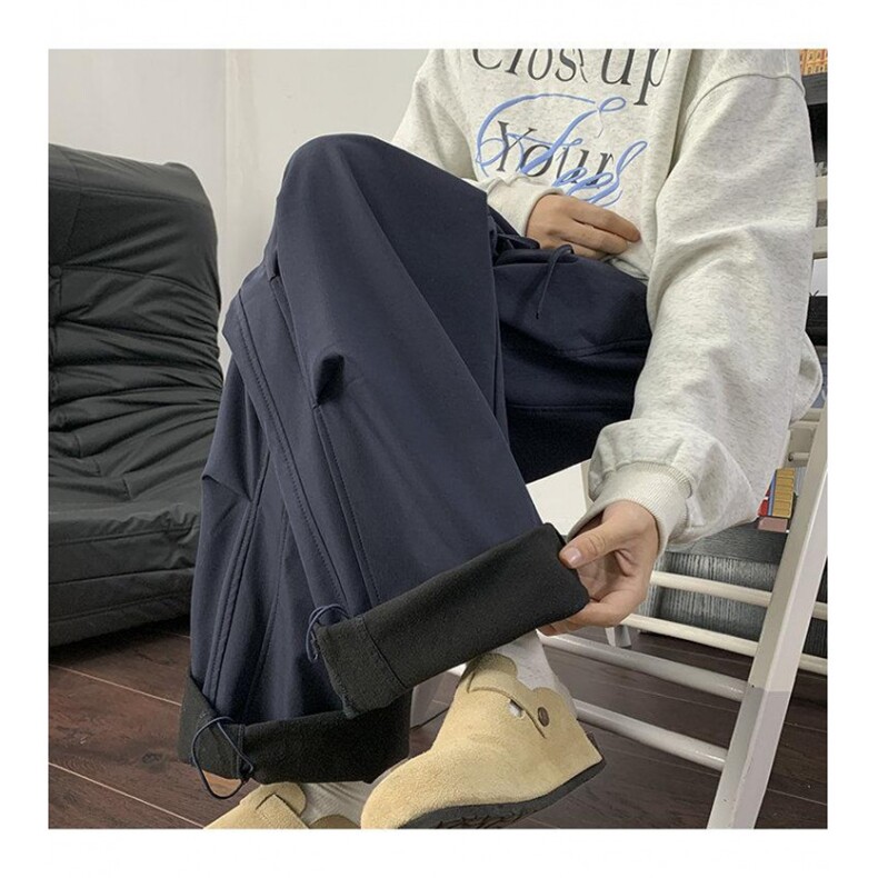 潮长裤百搭宽松型潮流时尚潮牌纯色休闲裤工装裤男青春流行,男装休闲裤,星座506A