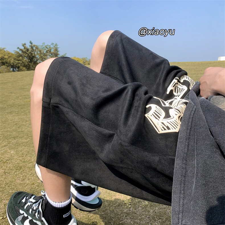 XZ616夏季新款麂皮绒发泡短裤休闲裤TY849P45控55,男装牛仔裤,星座512A（原616）