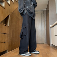 常年备货款男宽松直筒高街潮牌工装休闲长裤K812p55大量备货，男装工装外套，电商D315A