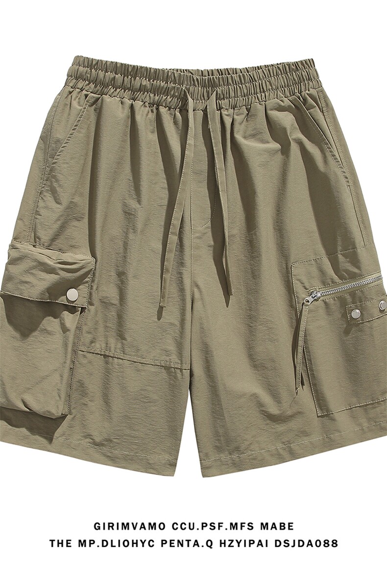 白底超电商A188-DK2001-TP48100聚酯纤维夏季宽松休闲短裤控80,男装休闲裤,电商A188