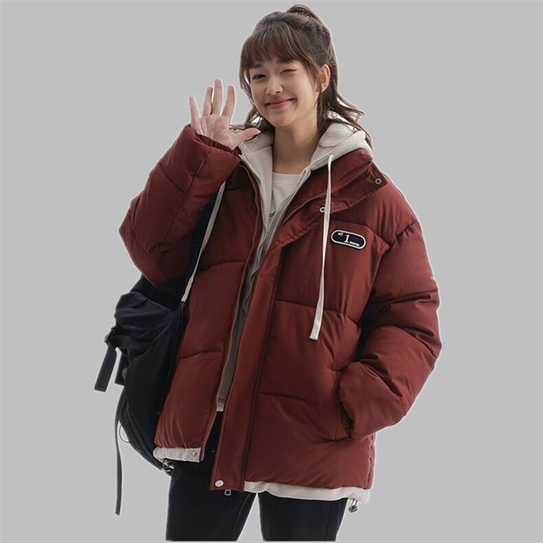 棉服女面包服外套女棉衣棉袄女假两件羽绒棉服冬季保暖新款,男装棉衣,星座1210-1