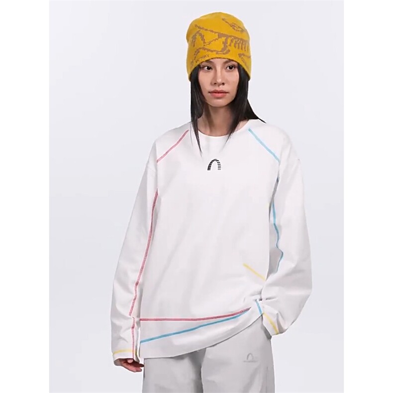 美式高街解构工艺速干长袖T恤衫男女款防晒上衣户外运动骑行服潮，男装防晒衣，电商A443