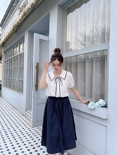 夏季新款设计款风元素刺绣衬衣，其它，知否