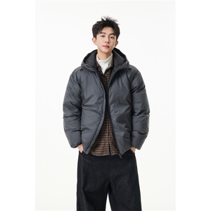 90%绒新标有报 连帽韩版宽松羽绒服外套Y995/ P350 现货图片