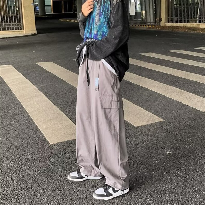 工装裤男夏季潮牌机能美式户外冲锋滑板束脚裤子XK215-P35,男装休闲裤,星座1001-1