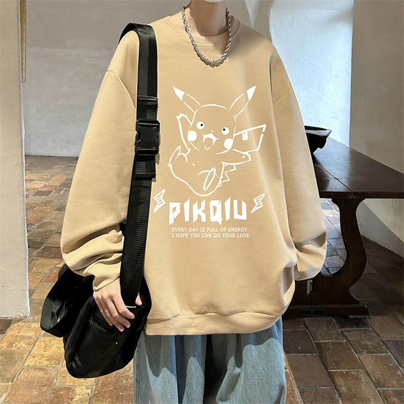 控38简约帅气百搭长袖t恤男大码卫衣T4078-P25加绒款-P35,男装卫衣,电商A040