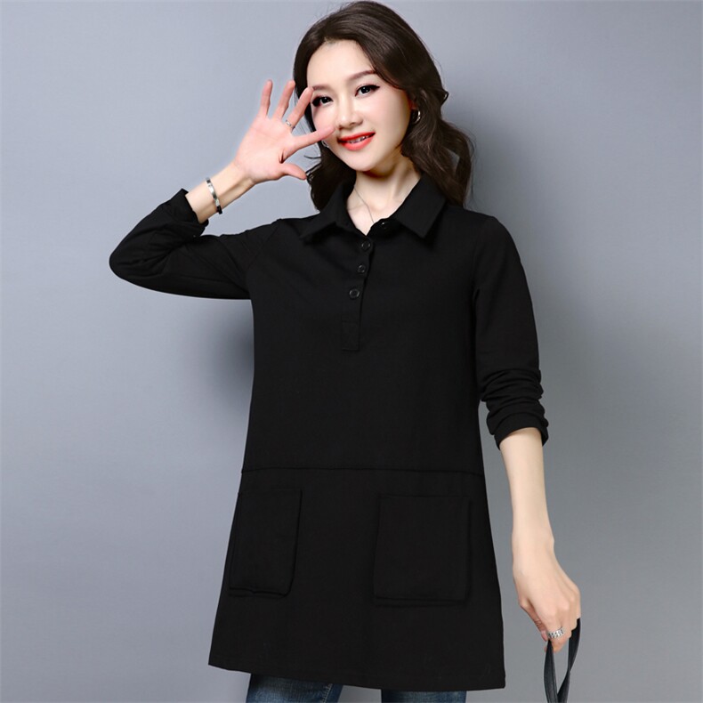 连衣裙2021春季套头长袖时尚优雅街头百搭潮流个性简约,女装连衣裙,涵誉