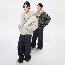 座山雕冬季加厚百搭棉衣复古潮牌外套男B2519-特P88-控168，男装棉衣，星座610B-1