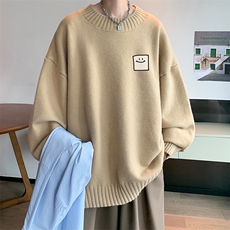 半高领毛衣男士大码针织衫男毛线衣男M18316-P45加绒款-P65，男装针织衫/毛衣，电商A040