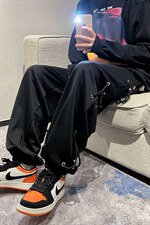 2021大码S-3XL抽绳男直筒宽松港风ins设计感休闲长裤K1730-P32，男装休闲裤，星座512-4