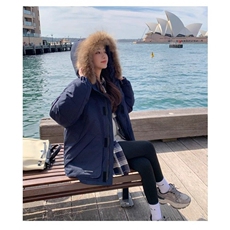 【升级款】派克服工装羽绒棉服oversize面包服外套Y902-P110网图，男装棉衣，电商B245