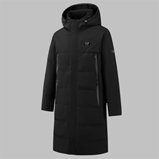 可二开定制校服长款冬季羽绒服加厚男女羽绒服团队服YR2509-P130，男装羽绒服，星座1210A