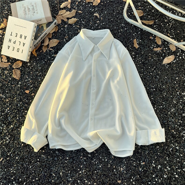 25年夜店星空透气衬衫男上衣痞帅宽松演出服时尚长袖衬衣-C1622,男装衬衫,星座601-1