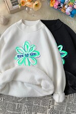 M18170-P45 加绒款-P65半高领毛衣男士大码针织衫男毛线衣男图片