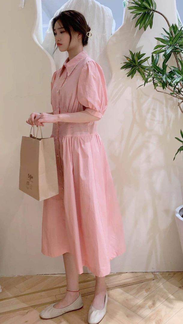 衬衫重工连衣裙，女装衬衫，ZMZF