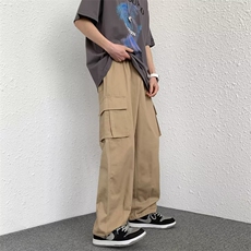 2022日系复古工装裤男美式潮牌ins宽松直筒休闲裤K3521-P43，男装休闲裤，星座512-2