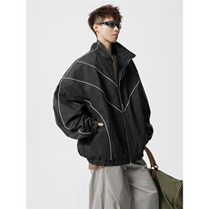 可二开机能防寒棉服M-5XL大码涤纶棉服男白底78176P138控198，男装棉衣，星座227-7
