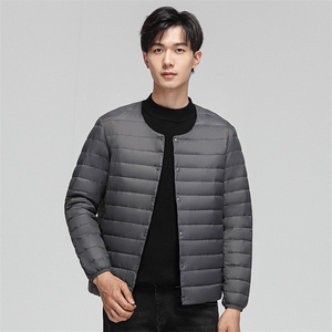 现货男女款90绒轻薄羽绒服外套羽绒内胆秋冬内外穿羽绒外套图片